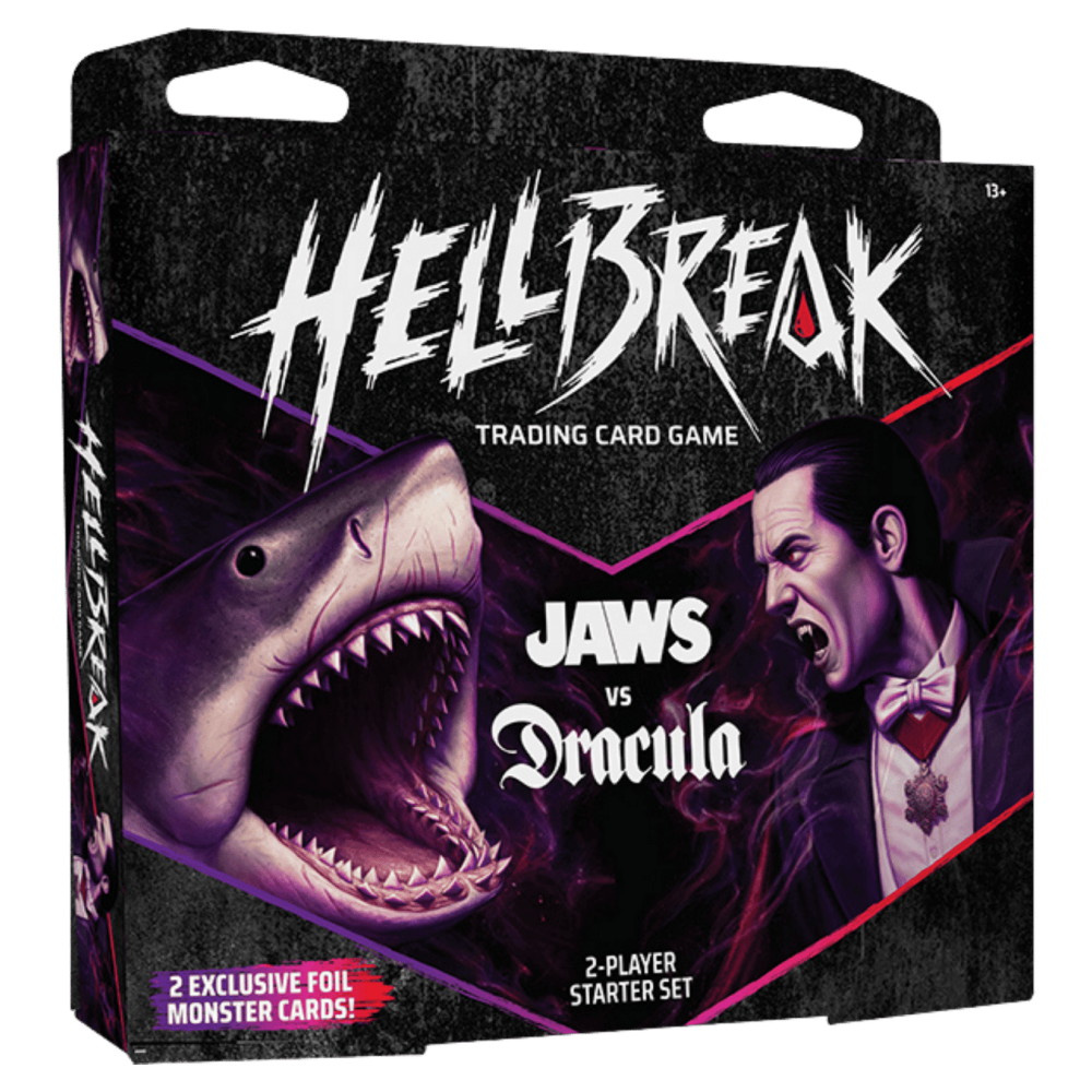 Hellbreak TCG: Dawn of Terror - 2-Player Starter Set: Jaws vs Dracula
