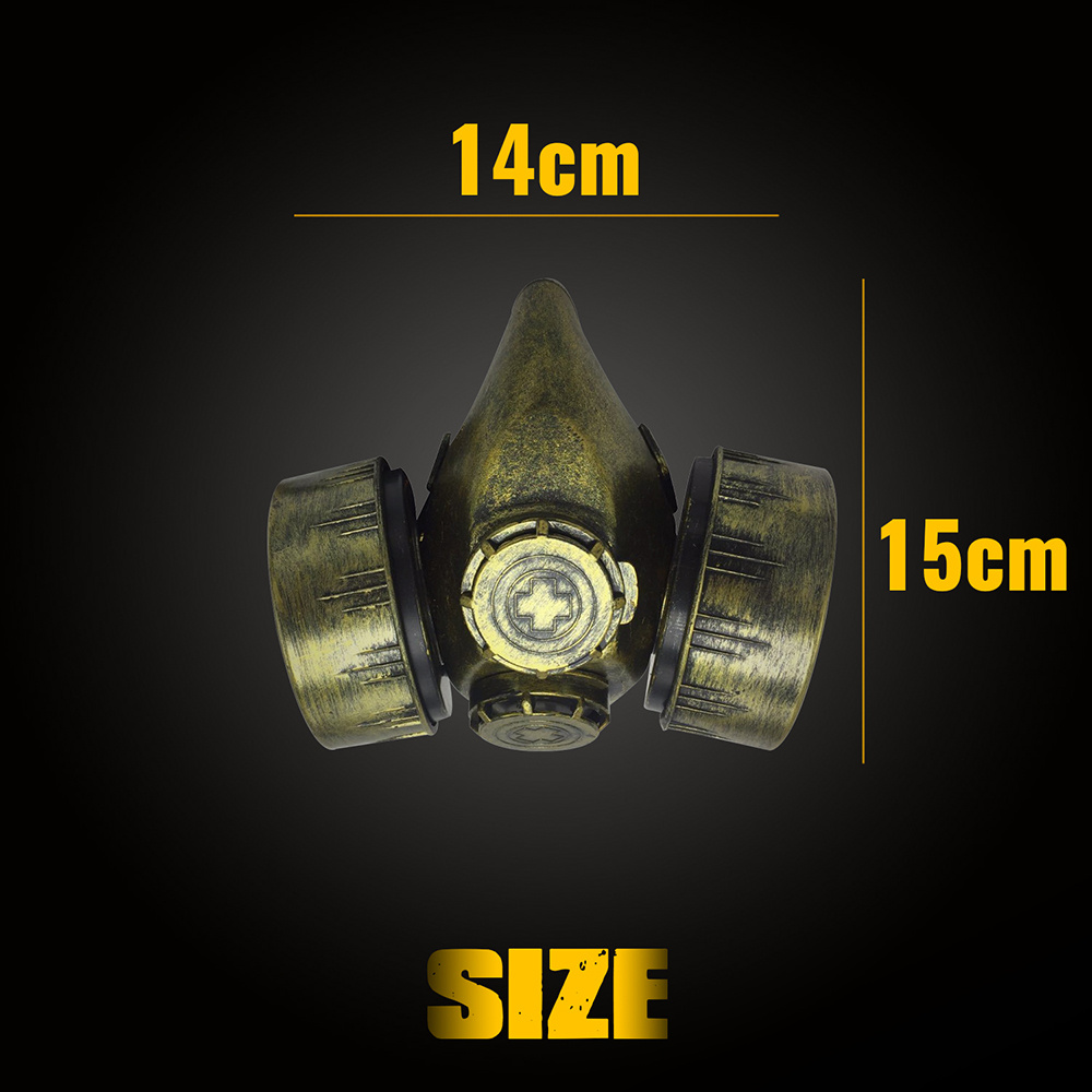 Steampunk Double Gaz Mask