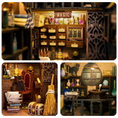 CuteBee Book Nook - Magic Pharmacist CuteBee Book Nook - Magic Pharmacist