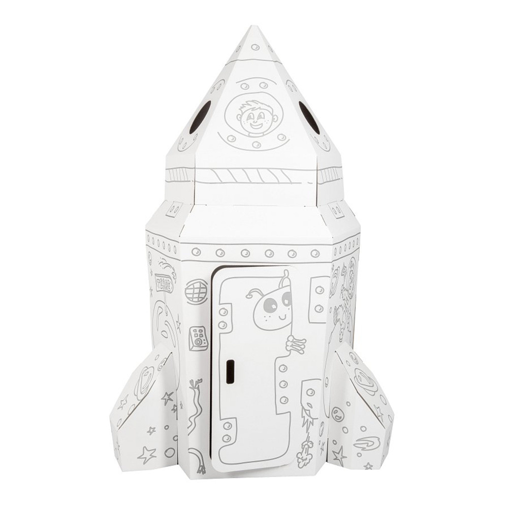 Cardboard building - Spacecraft