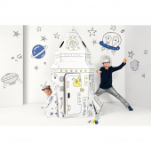 Cardboard building - Spacecraft Cardboard building - Spacecraft