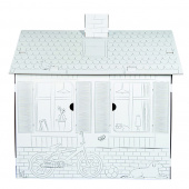 Cardboard building - House Cardboard building - House