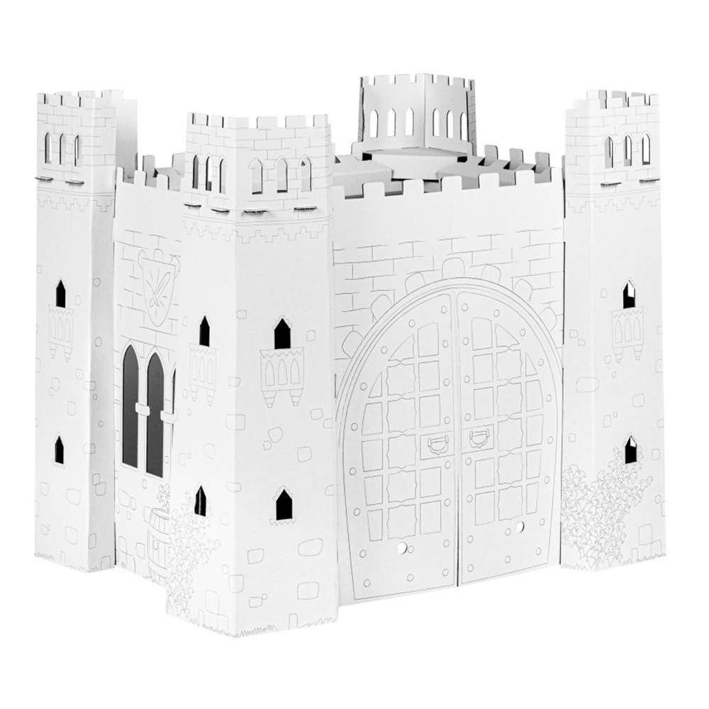 Cardboard building - Castle
