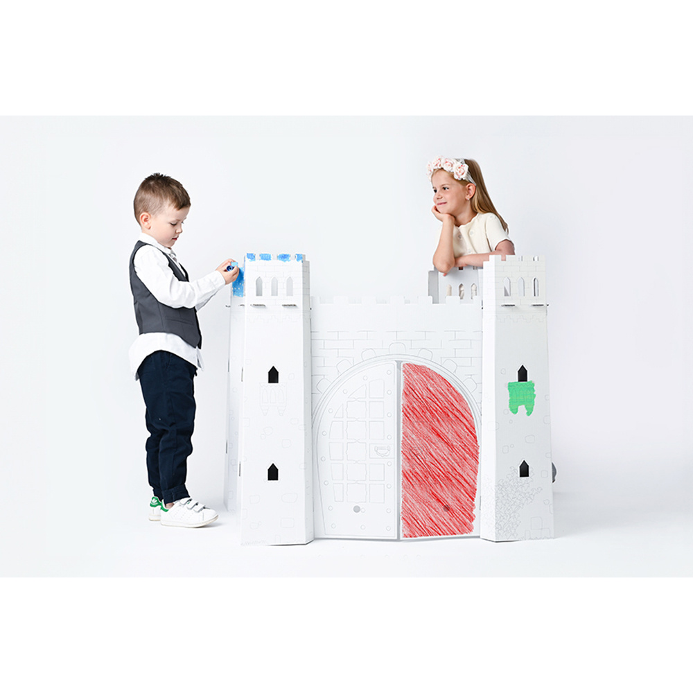 Cardboard building - Castle