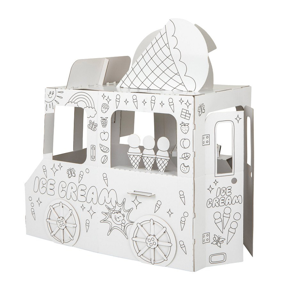 Cardboard building - Food Truck