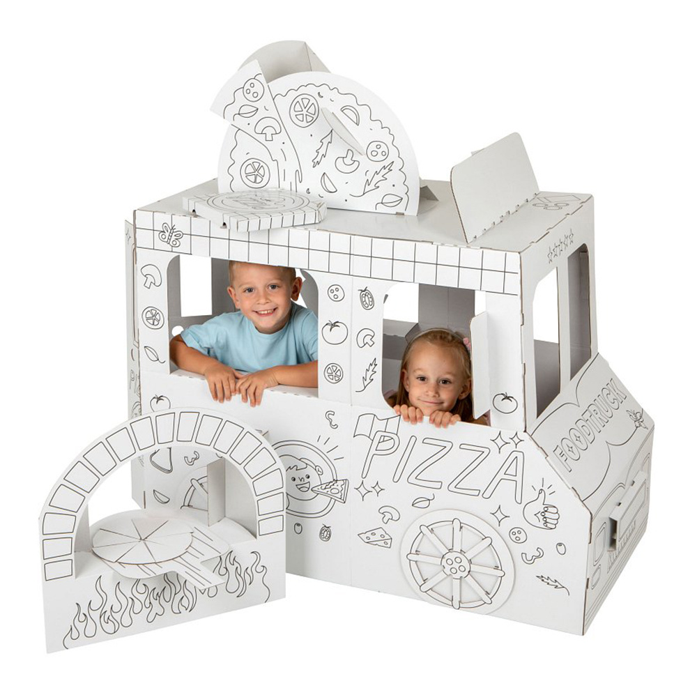 Cardboard building - Food Truck