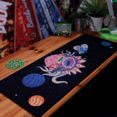 Rick & Morty Desk Pad & Coaster Set Rick & Morty Desk Pad & Coaster Set