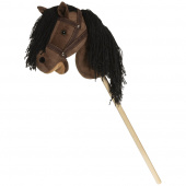 Keppihevonen Ruskea ohjaksilla 80 cm Keppihevonen Ruskea ohjaksilla 80 cm