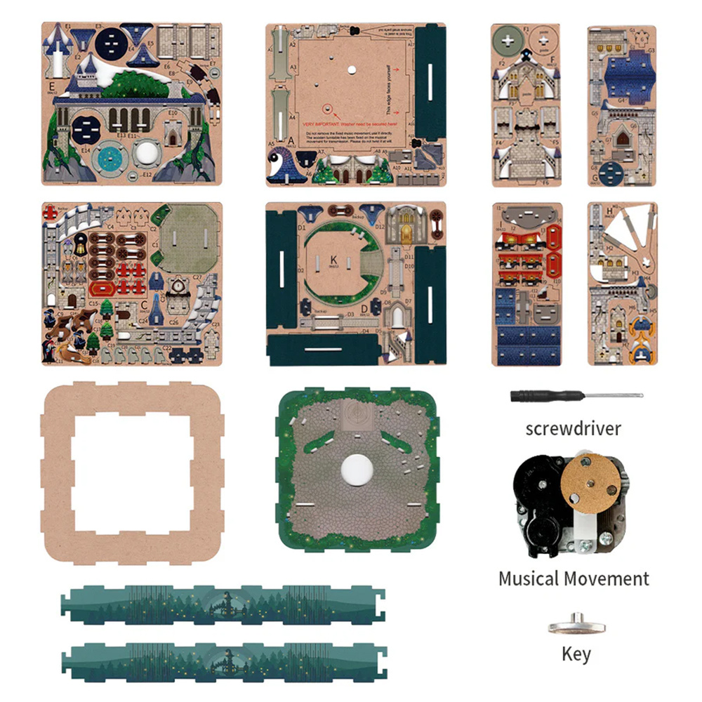 Tonecheer Book Nook - Magical Castle