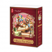 Tonecheer Book Nook - Alice's Tea Party Tonecheer Book Nook - Alice's Tea Party