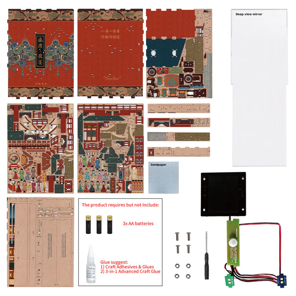 Toonecheer Book Nook - The Banquet of Tang Dynasaty