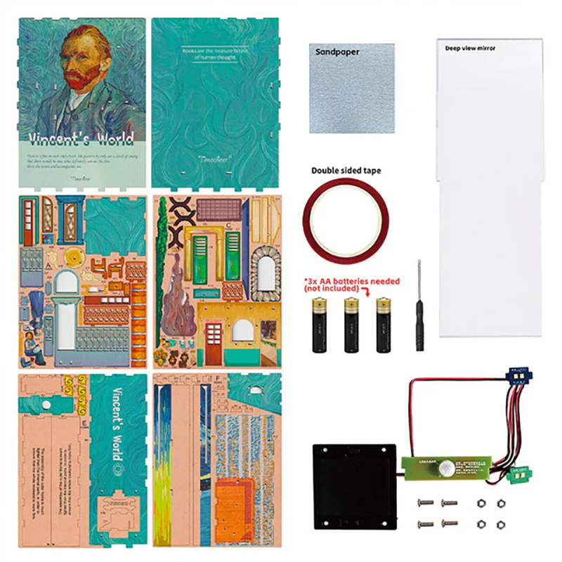 Toonecheer Book Nook - Vincent's World