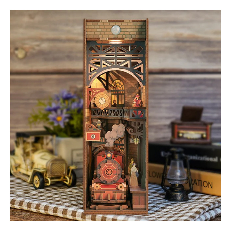 Tonecheer Book Nook - The Steam Age