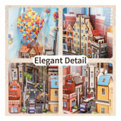 Tonecheer Book Nook - Travel with the Wind Tonecheer Book Nook - Travel with the Wind