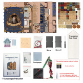 Tonecheer Book Nook - Leonardo da Vinci Tonecheer Book Nook - Leonardo da Vinci
