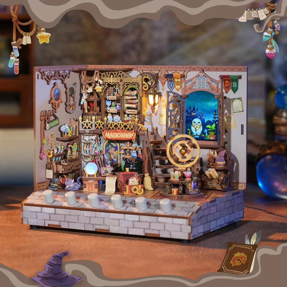 Tonecheer Book Nook - Magic Shop