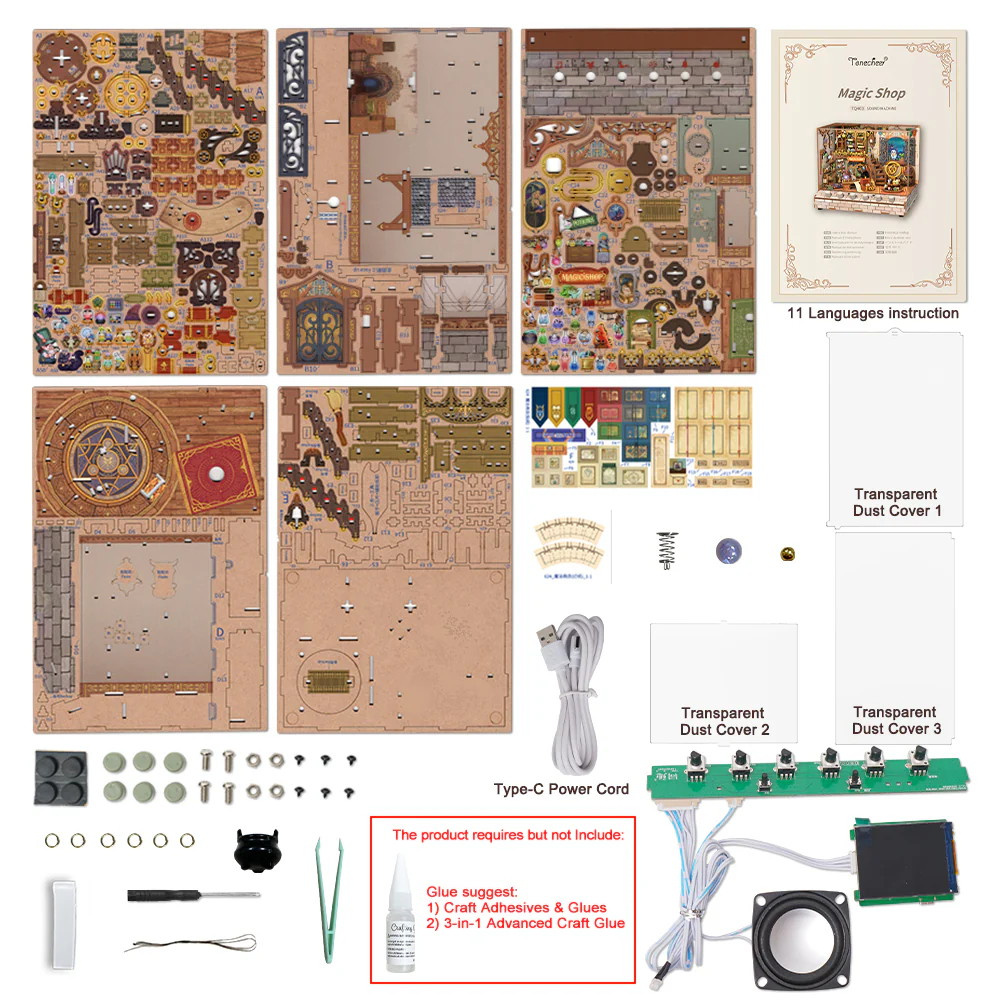 Tonecheer Book Nook - Magic Shop