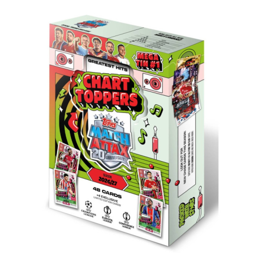 Topps Champions League Cards Mega Tin 1
