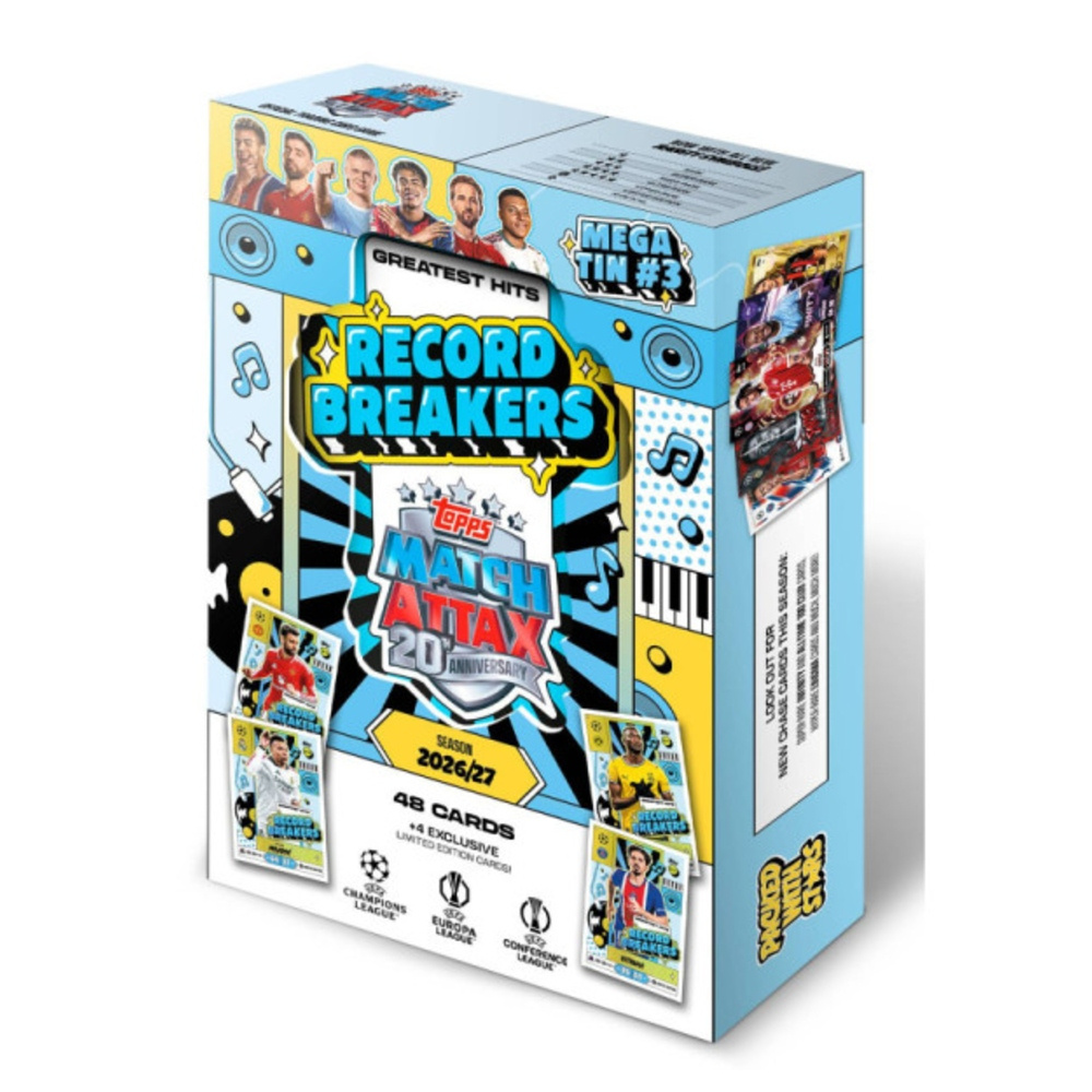 Topps Champions League Cards Mega Tin 3