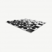 Uber Giant Draughts / Checkers - Pieces 25 cm