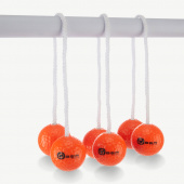 Ladder Golf extra balls, neon orange