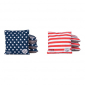 WCL Cornhole Bean Bags Stars & Stripes With Bag WCL Cornhole Bean Bags Stars & Stripes With Bag