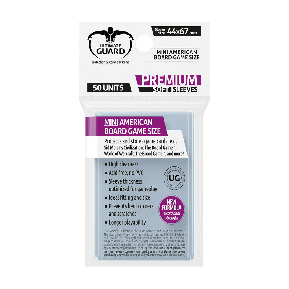 Ultimate Guard Sleeves 44 x 67 mm