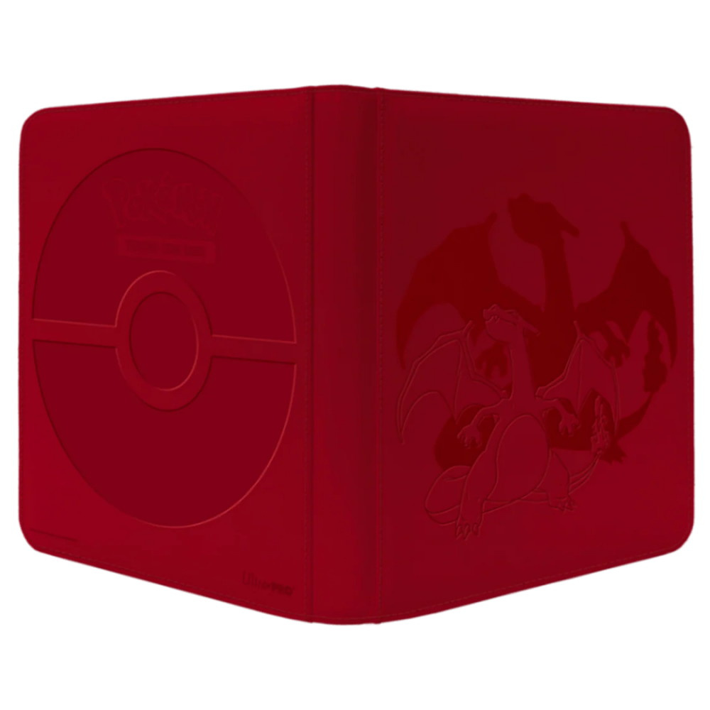 Pokémon TCG: 12-Pocket Zippered Pro Binder - Charizard, Elite Series