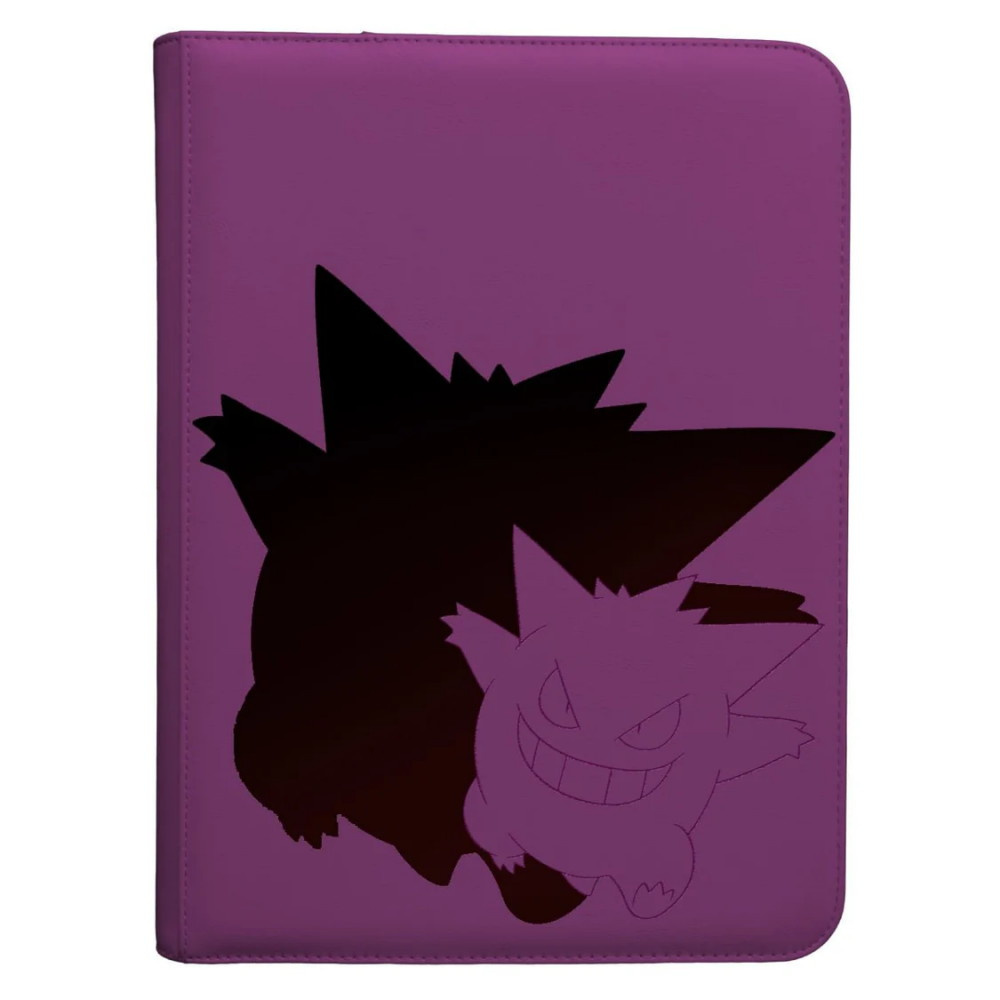 Pokémon TCG: 9-Pocket Zippered Pro Binder - Gengar, Elite Series