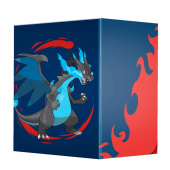 Pokémon TCG: 100+ Deck Box - Mega Charizard X Pokémon TCG: 100+ Deck Box - Mega Charizard X