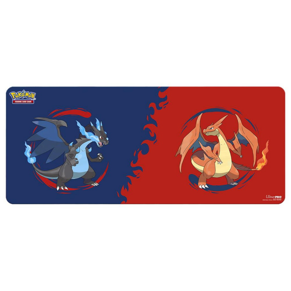 Pokémon TCG: 6ft Playmat - Mega Charizard X & Mega Charizard Y