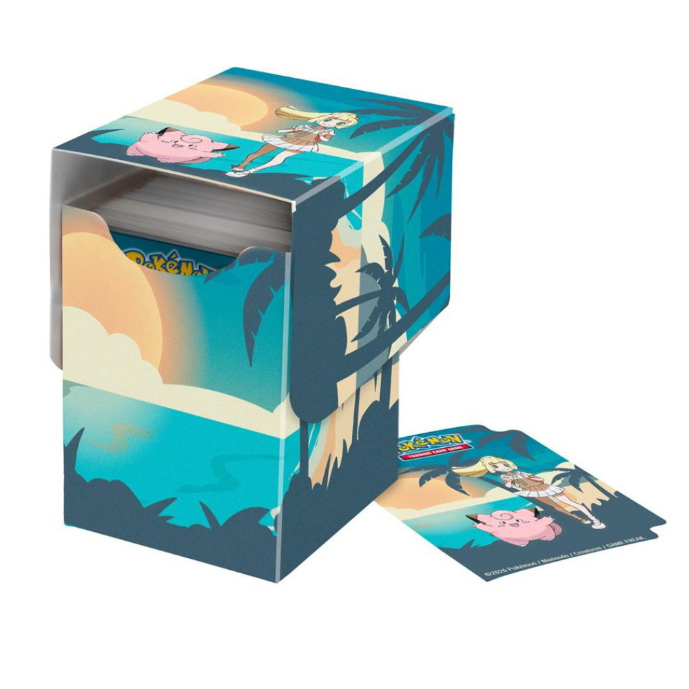 Pokémon TCG: 100+ Deck Box - Lillie and Clefairy