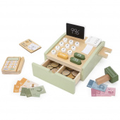 Puinen kassakone Puinen kassakone