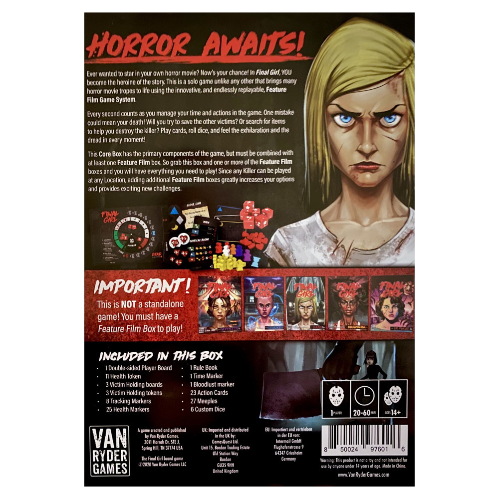 Final Girl: Core Box