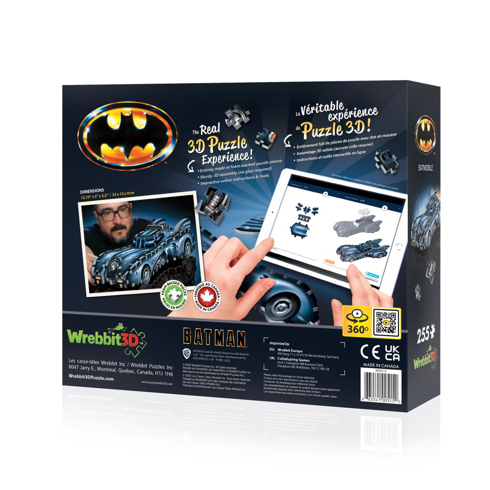 Wrebbit 3D - Batmobile 255 Palaa