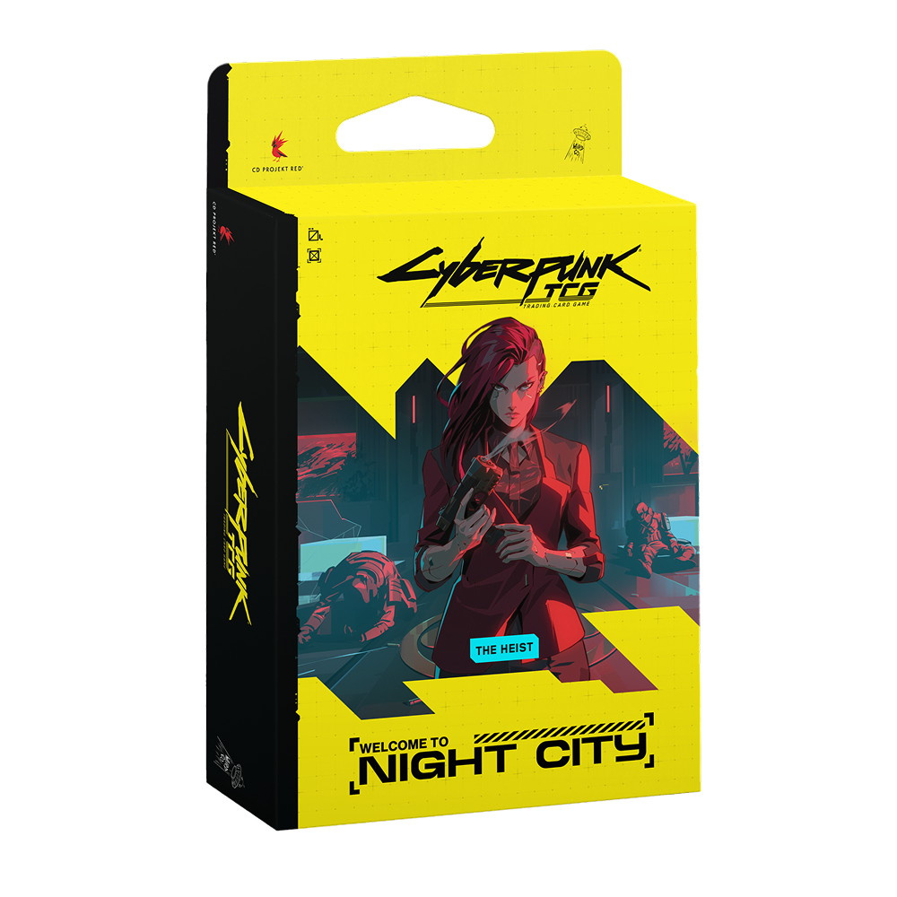 Cyberpunk TCG: Welcome to Night City - The Heist Starter Deck