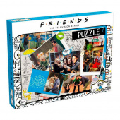 Palapeli: Friends - Scrapbook 1000 Palaa