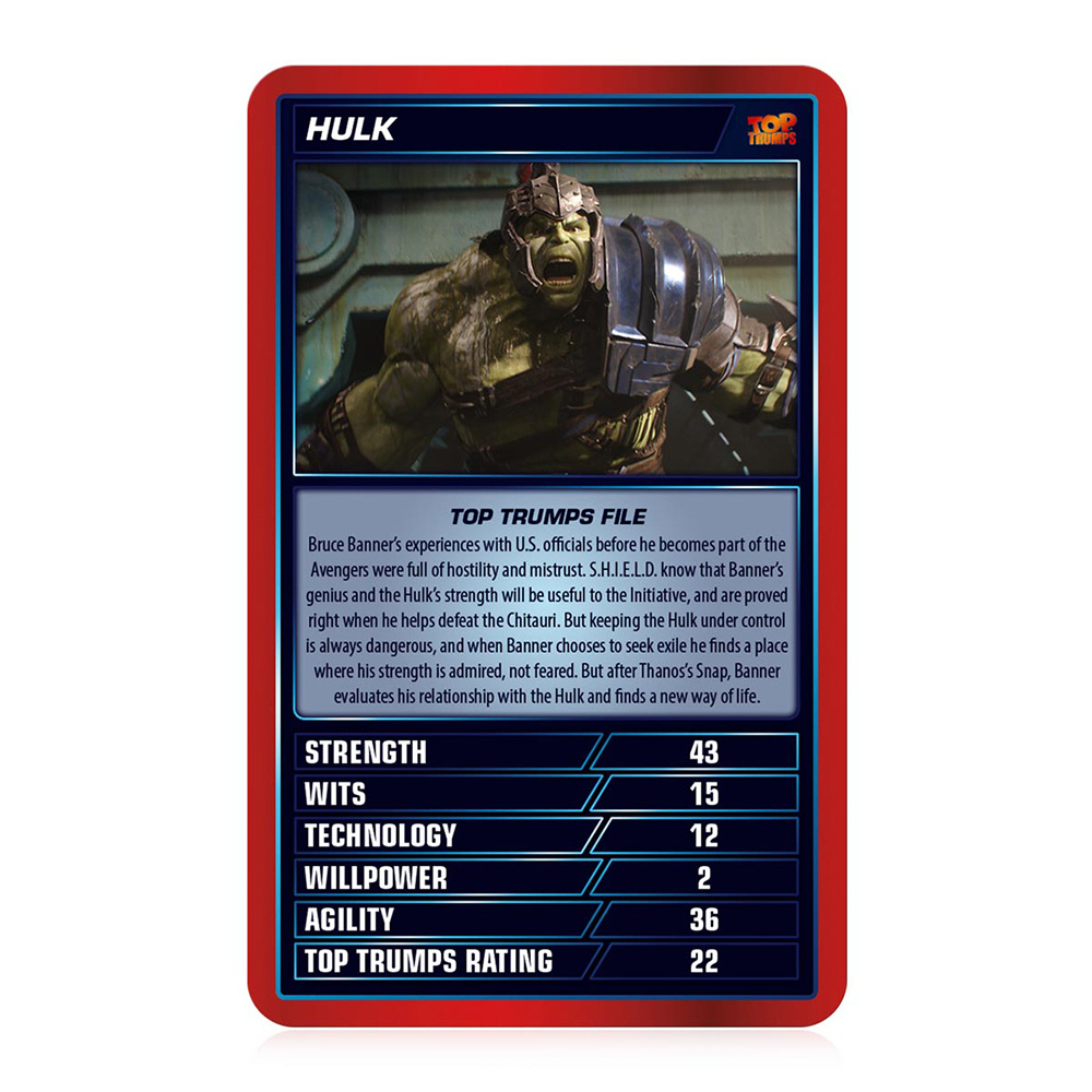 Top Trumps - Marvel Cinematic Universe