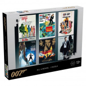 Palapeli: 007 All 6 Bonds - 1 Puzzle 1000 Palaa