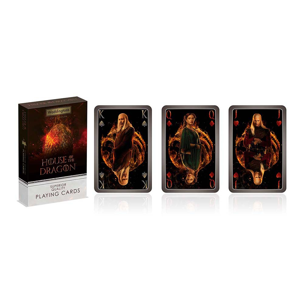 Waddingtons House of Dragons playing cards