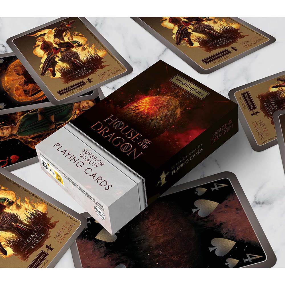 Waddingtons House of Dragons playing cards