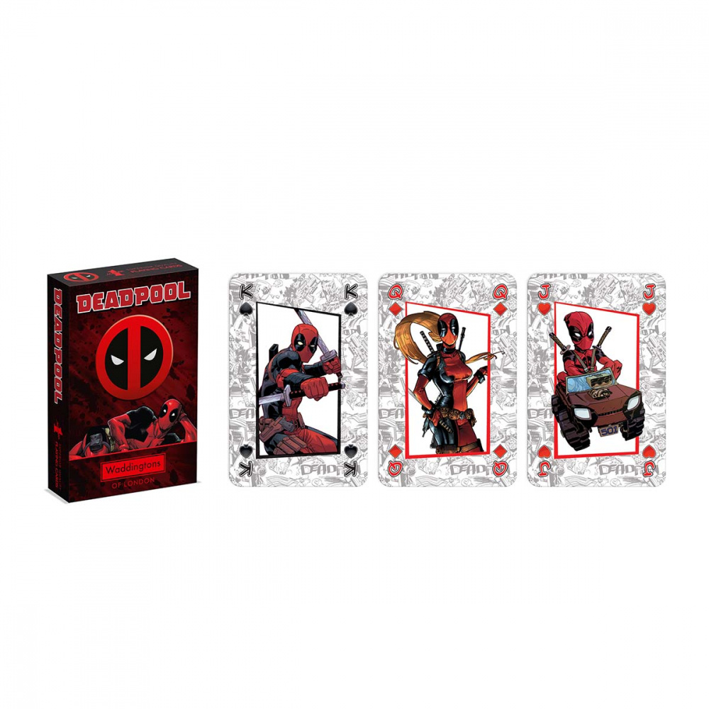 Waddingtons Deadpool playing cards