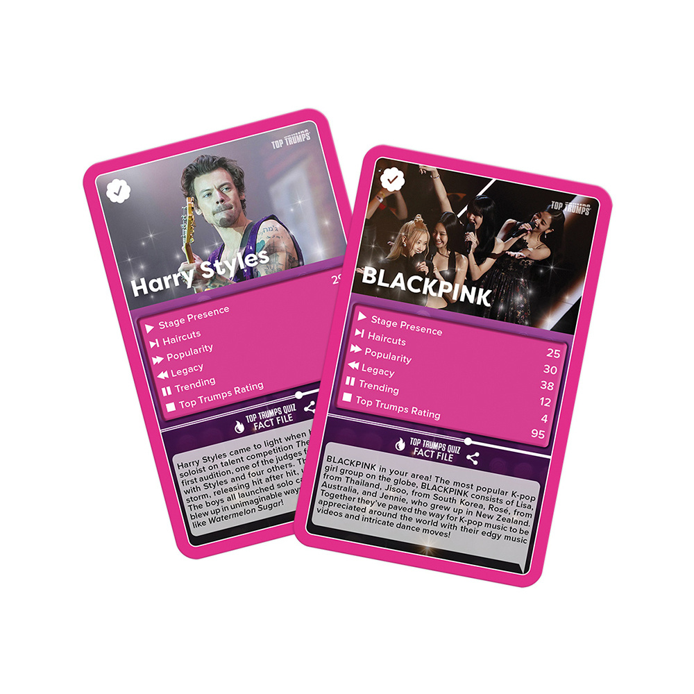 Top Trumps - Pop Stars