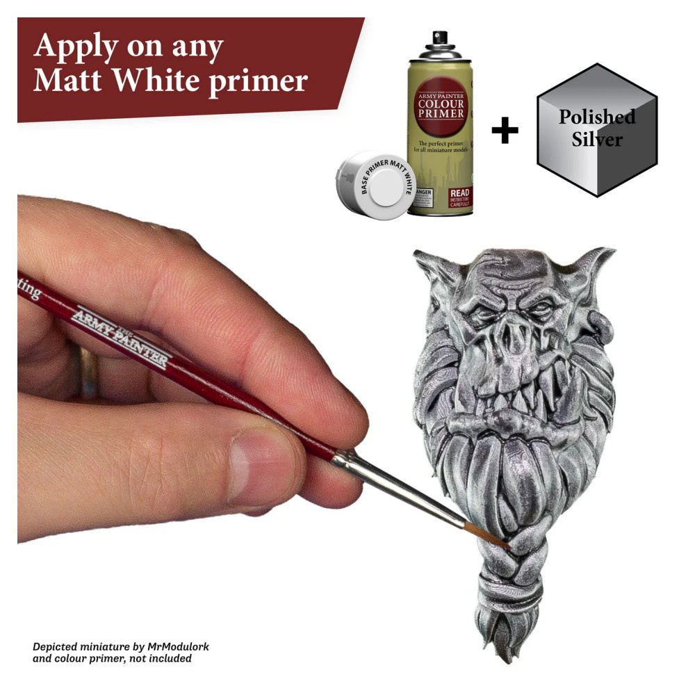 Army Painter: Speedpaint 2.0 Metallic - Polished Silver