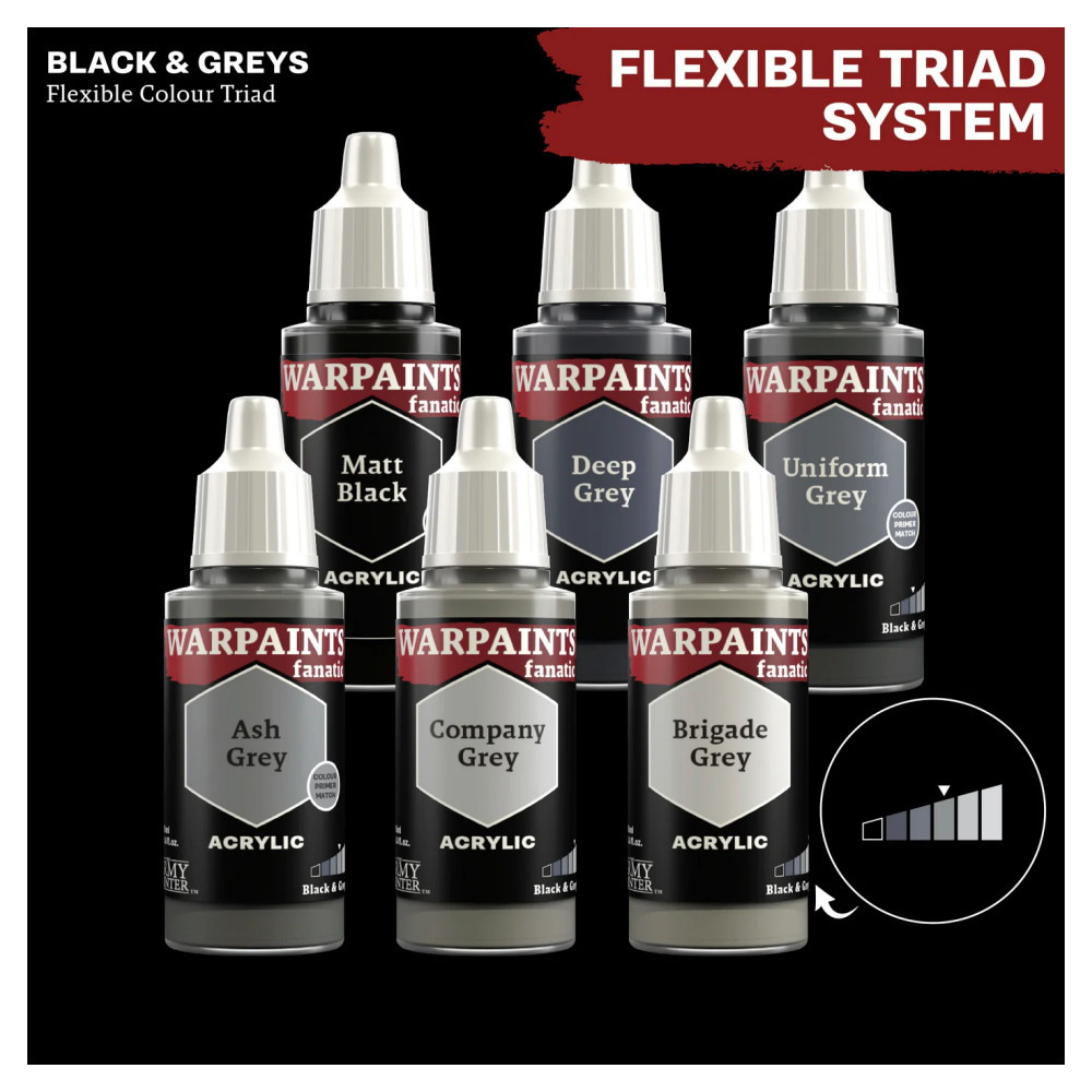 Army Painter: Warpaints Fanatic - Ash Grey