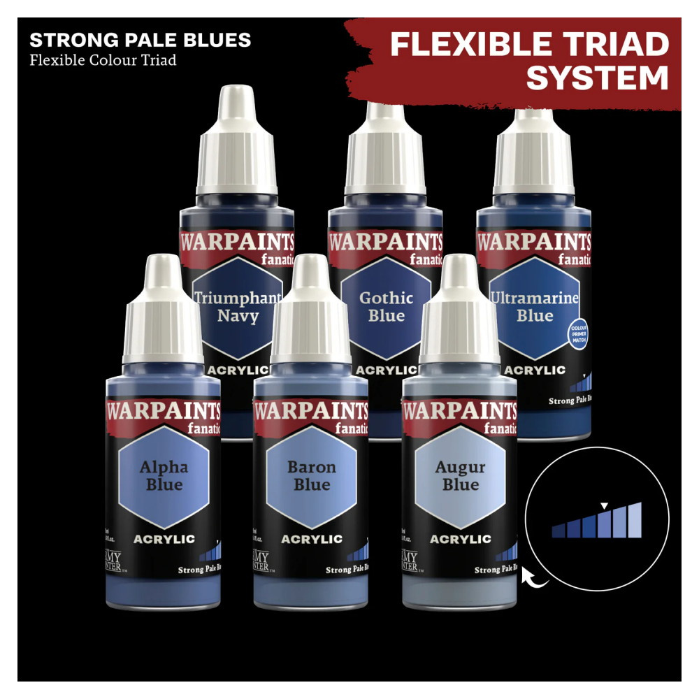 Army Painter: Warpaints Fanatic - Alpha Blue