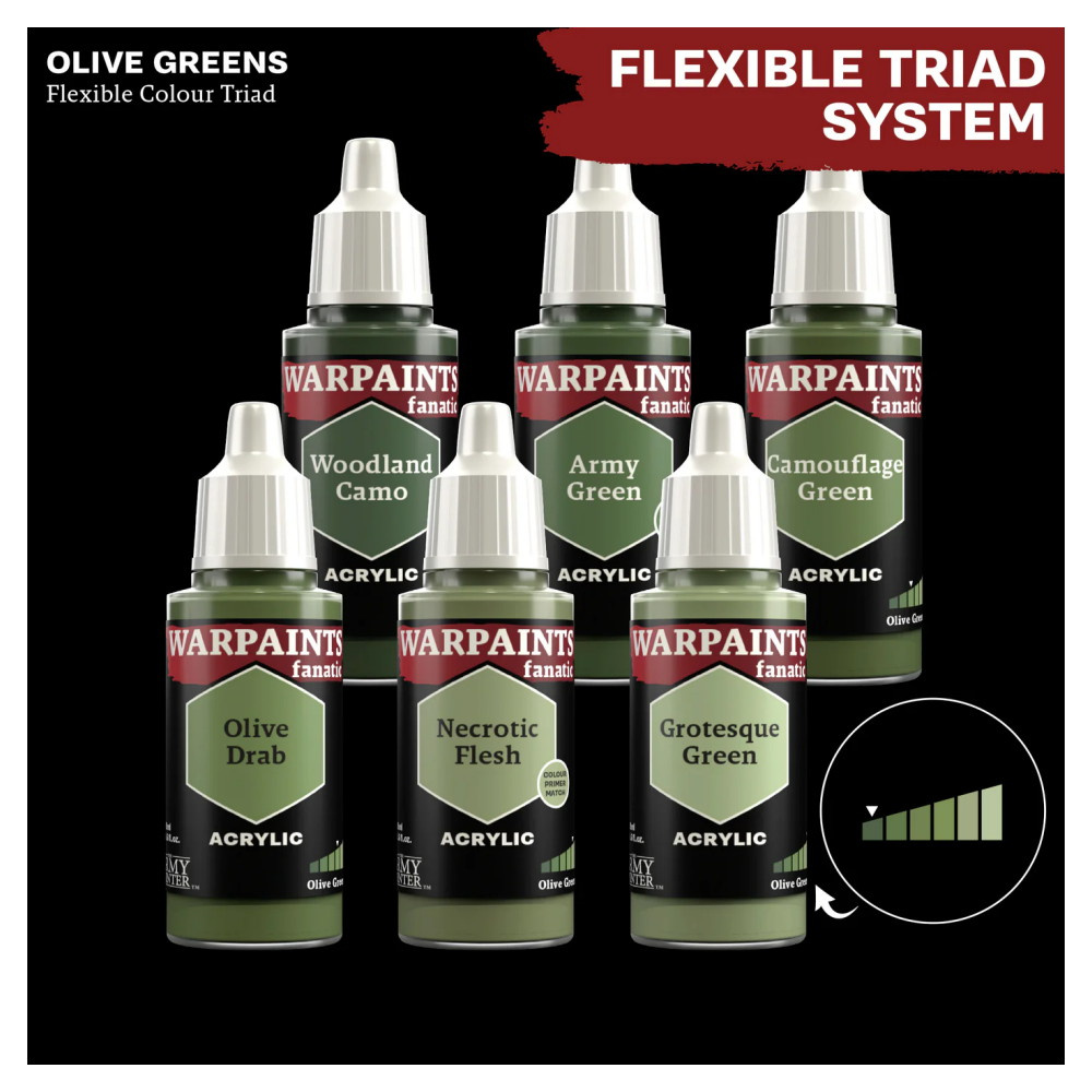 Army Painter: Warpaints Fanatic - Woodland Camo