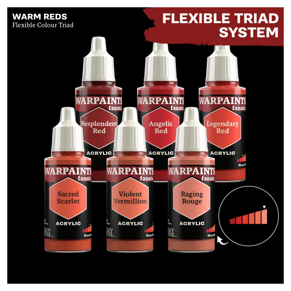 Army Painter: Warpaints Fanatic - Raging Rouge