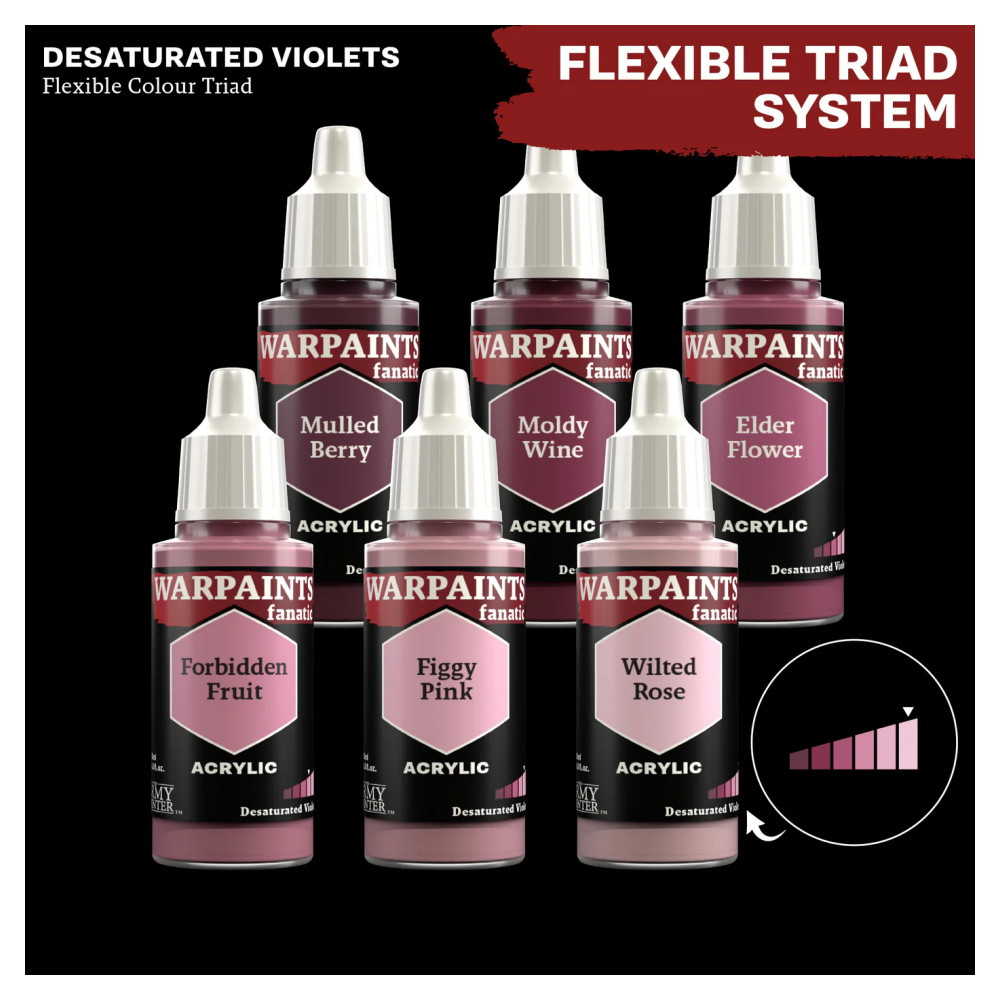 Army Painter: Warpaints Fanatic - Wilted Rose