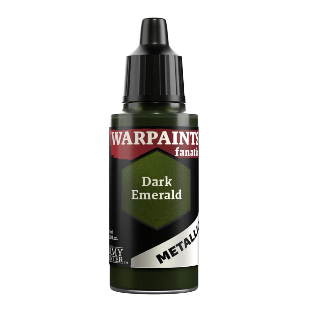 Army Painter: Warpaints Fanatic Metallic - Dark Emerald